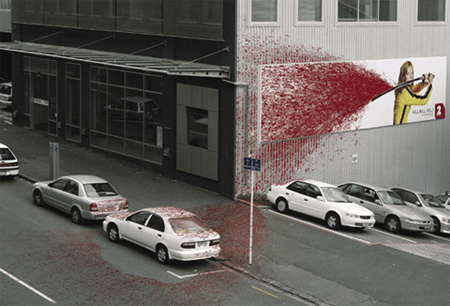 Kill Bill Ambient Advertising