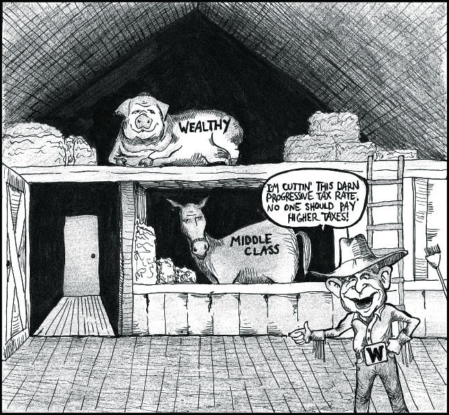 Cutting The Progressive Tax Rate