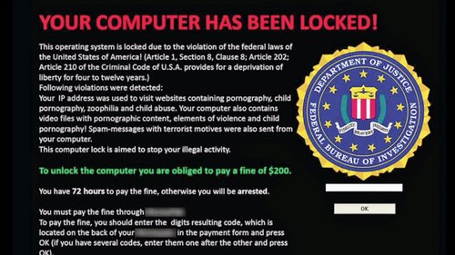 10. Ransomware