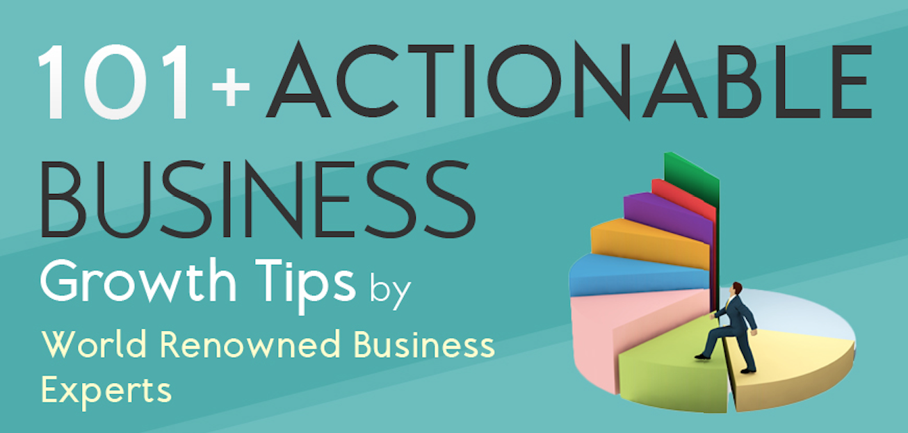 101 Actionable Business Growth Strategies From Popular Internet Entrepreneurs