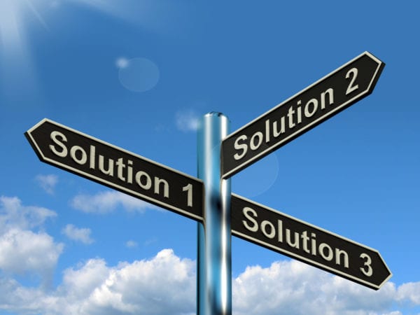 Solution 1 2 or 3 Choice Showing Strategy Options Decisions Or Solving