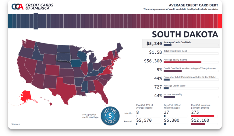 Data Vis Provides Unique Insight Into Personal Credit Card Debt