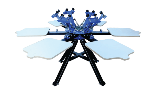 Techtongda 6 Color 6 Station Silk Screen Printing Press Machine